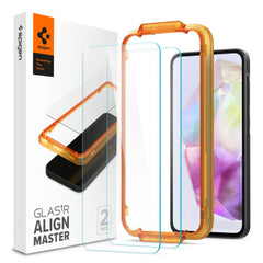 VERRE TREMPE SPIGEN ALM GLAS.TR 2-PACK GALAXY A35 5G TRANSPARENT