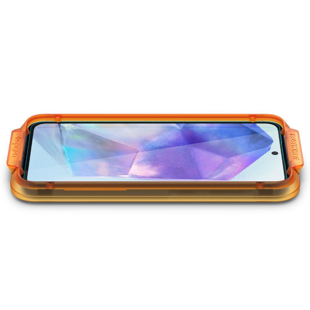 VERRE TREMPE SPIGEN ALM GLAS.TR 2-PACK GALAXY A55 5G TRANSPARENT