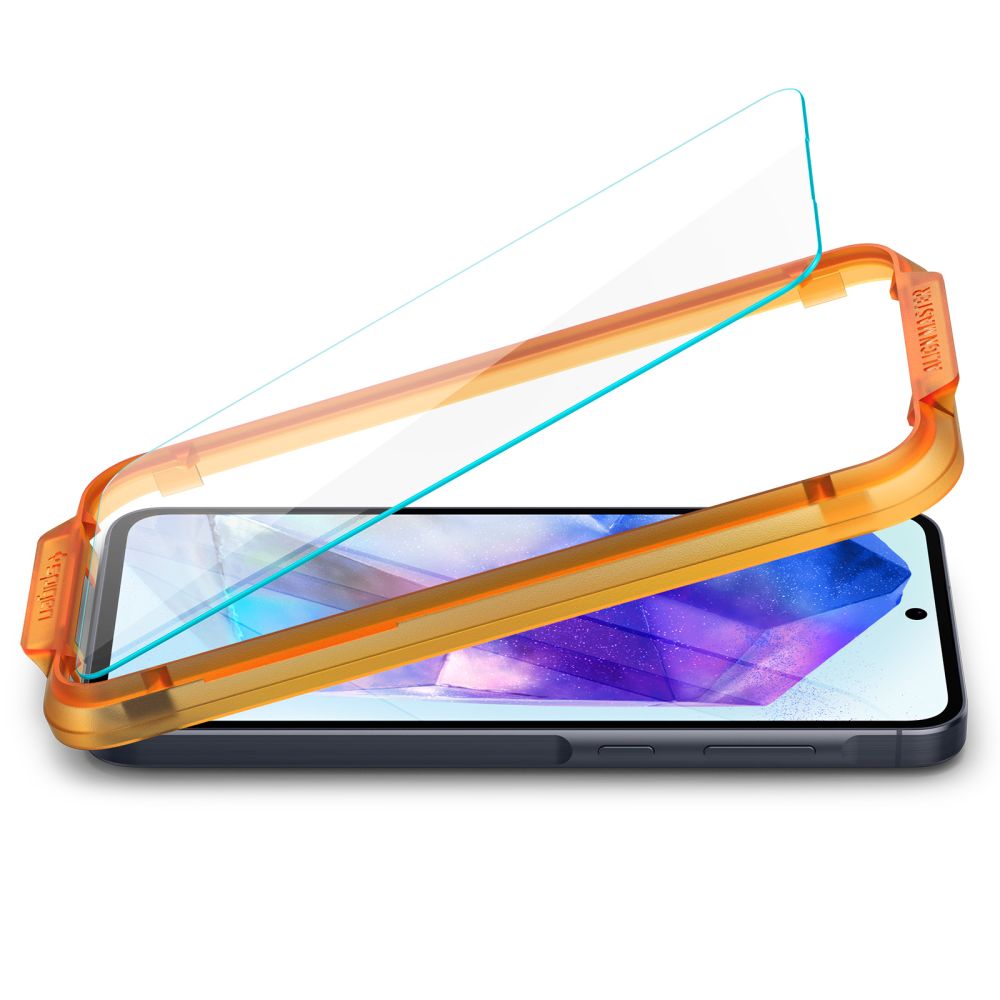 VERRE TREMPE SPIGEN ALM GLAS.TR 2-PACK GALAXY A55 5G TRANSPARENT