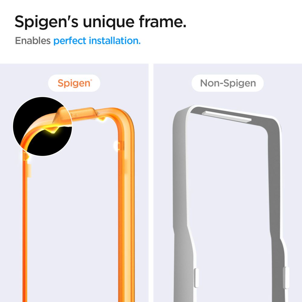 VERRE TREMPE SPIGEN ALM GLAS.TR 2-PACK GALAXY A55 5G TRANSPARENT