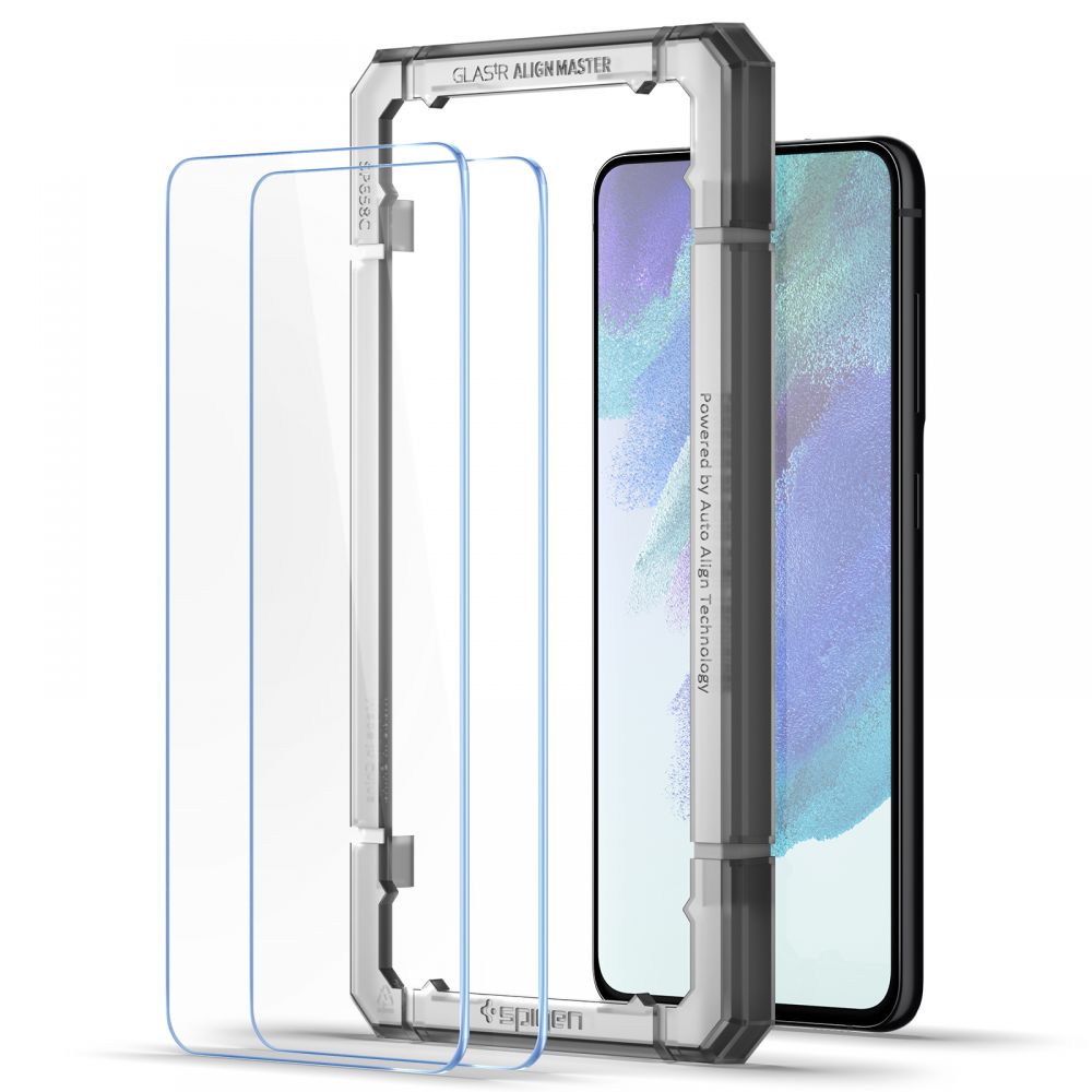 VERRE TREMPE SPIGEN ALM GLAS.TR 2-PACK GALAXY S21 FE