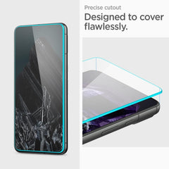 VERRE TREMPE SPIGEN ALM GLAS.TR 2-PACK GOOGLE PIXEL 8 PRO TRANSPARENT