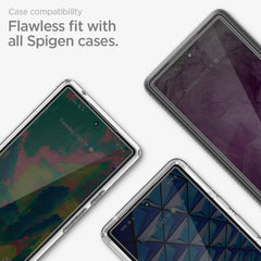 VERRE TREMPE SPIGEN ALM GLAS.TR 2-PACK GOOGLE PIXEL 8 PRO TRANSPARENT