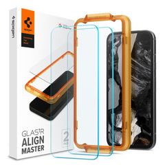 2X VERRE TEMPERÉ SPIGEN ALM GLAS.TR 2-PACK GOOGLE PIXEL 8A TRANSPARENT