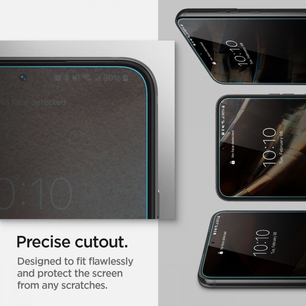 VERRE TREMPE SPIGEN GLAS.TR "EZ FIT" 2-PACK GALAXY S22