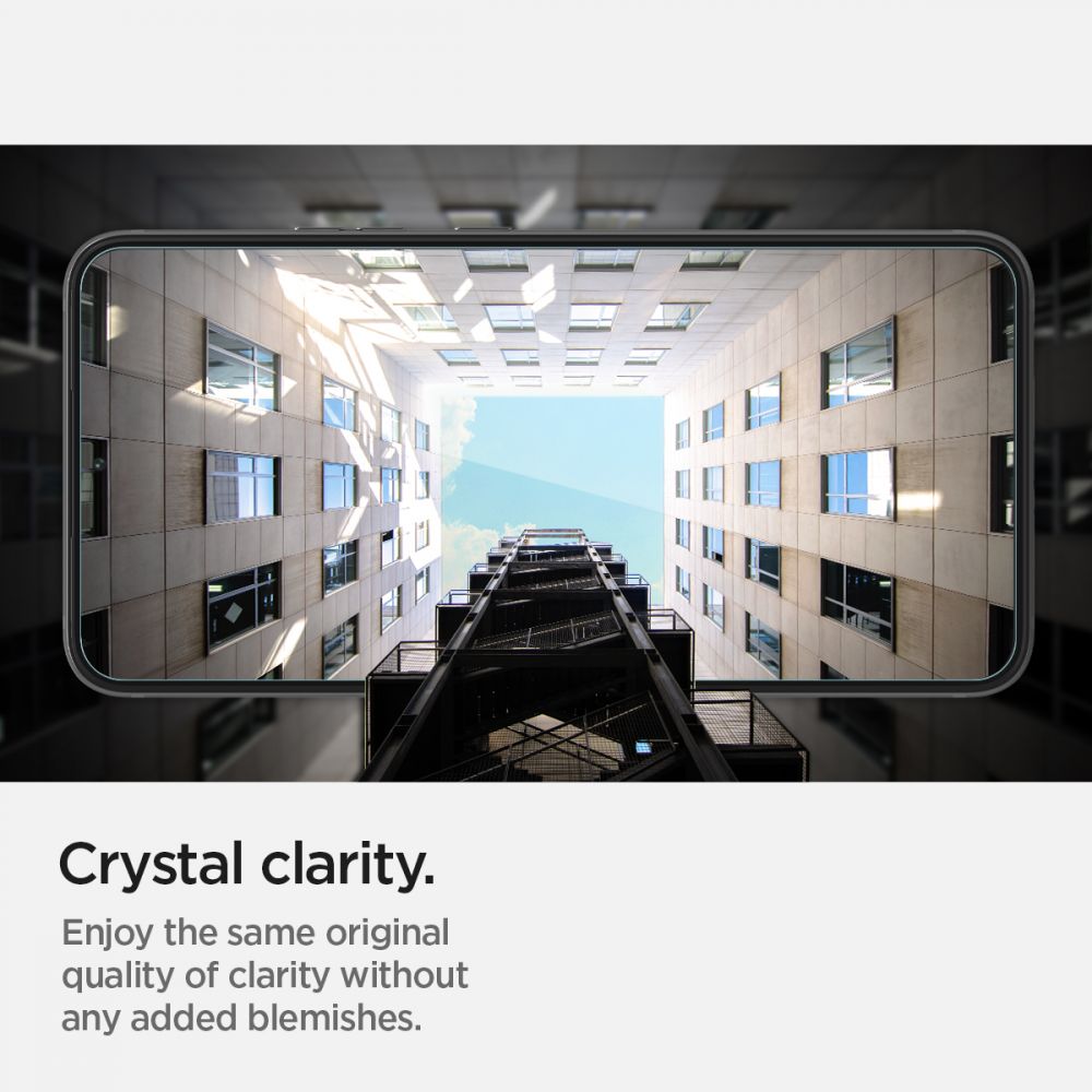 VERRE TREMPE SPIGEN GLAS.TR "EZ FIT" 2-PACK GALAXY S22