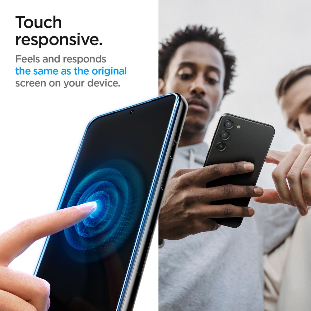 VERRE TREMPE SPIGEN GLAS.TR "EZ FIT" 2-PACK GALAXY S23+ PLUS TRANSPARENT