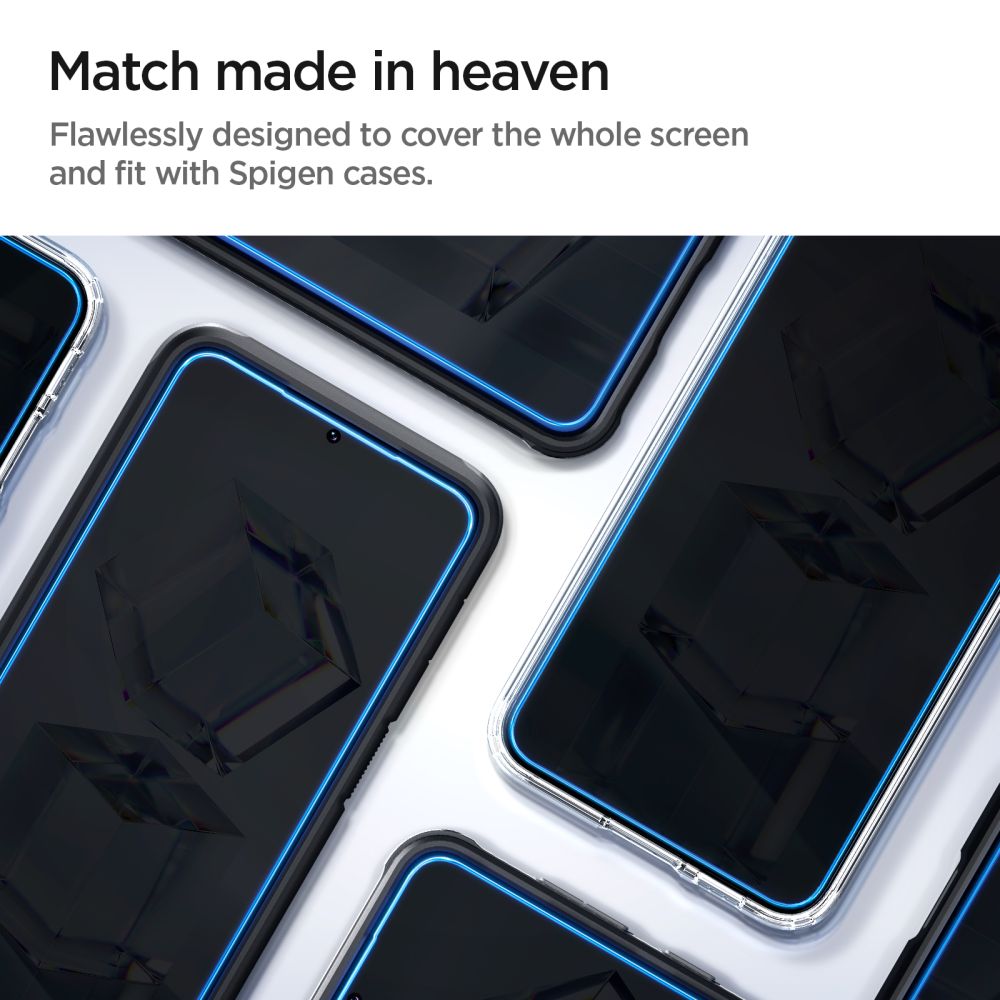 VERRE TREMPE SPIGEN GLAS.TR "EZ FIT" 2-PACK GALAXY S23+ PLUS TRANSPARENT