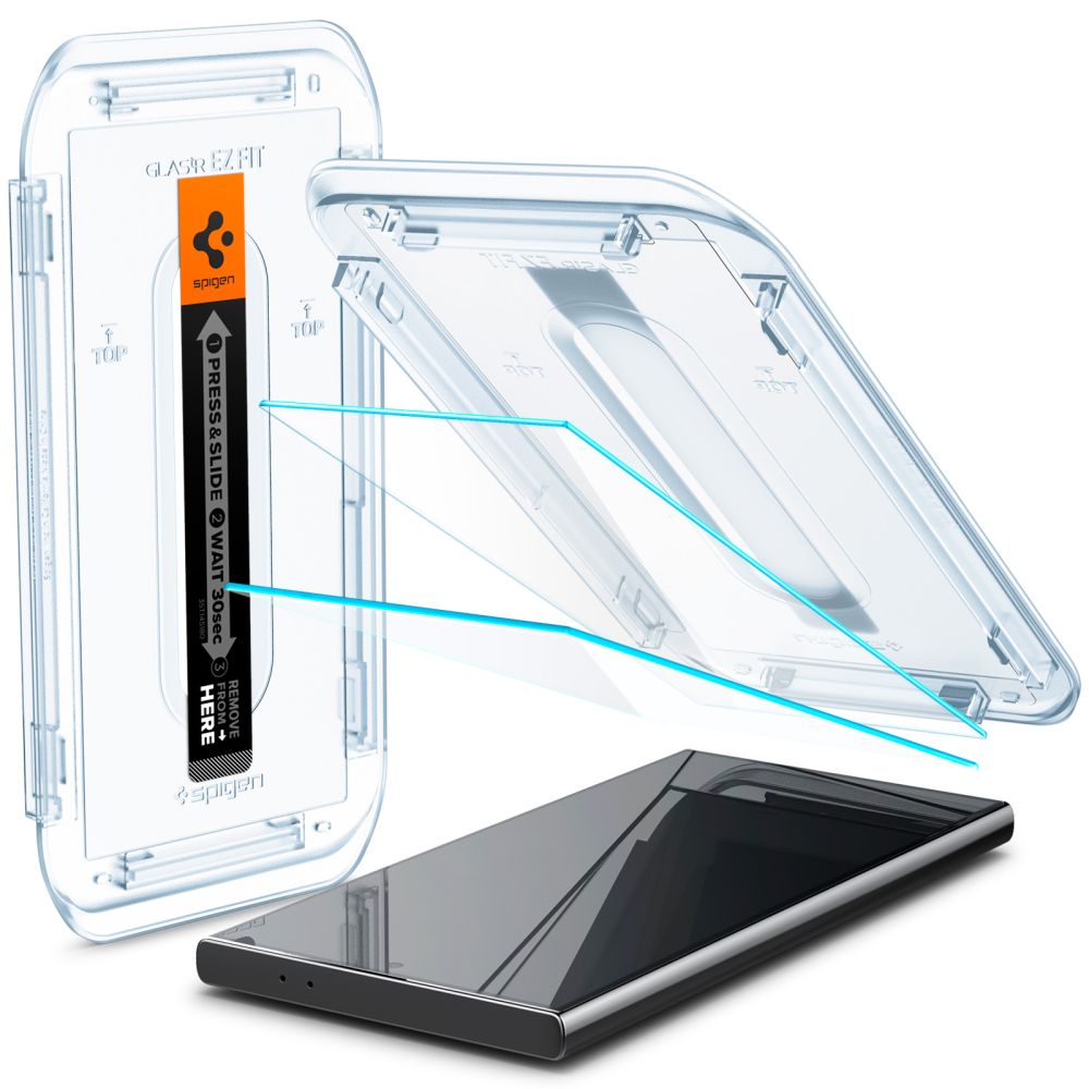 VERRE TREMPE SPIGEN GLAS.TR "EZ FIT" 2-PACK GALAXY S24 ULTRA CLAR.