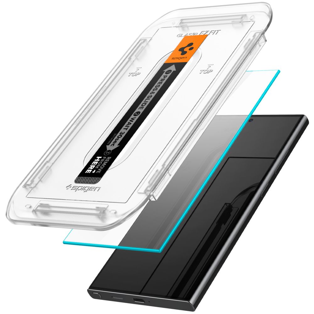 VERRE TREMPE SPIGEN GLAS.TR "EZ FIT" 2-PACK GALAXY S24 ULTRA CLAR.
