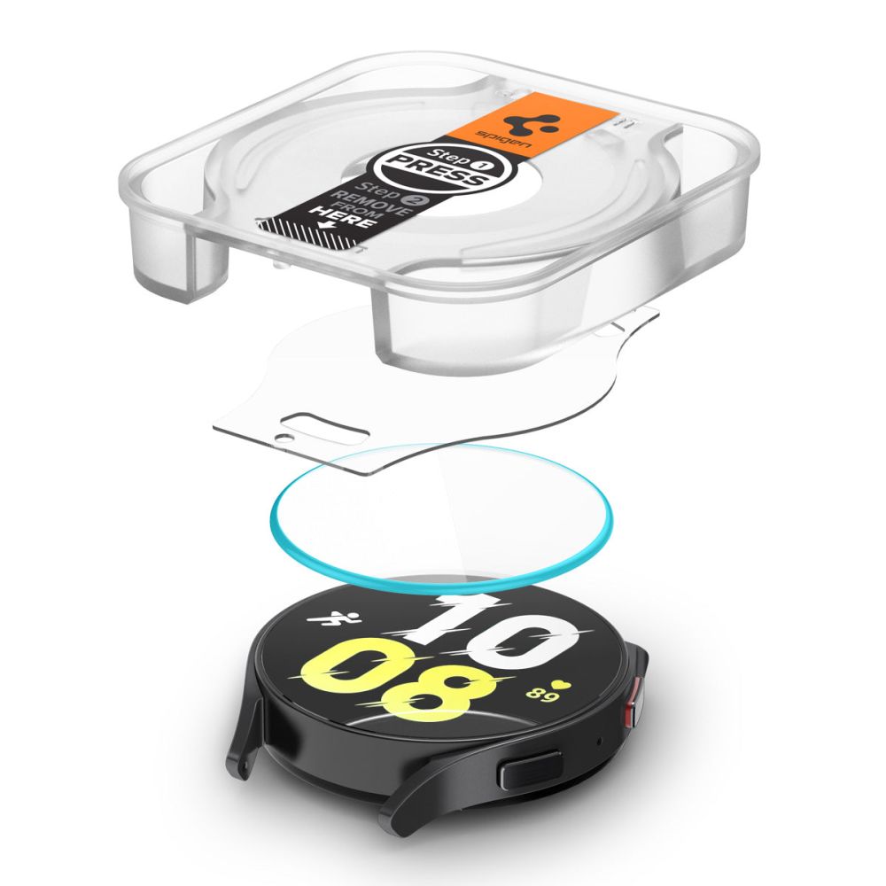 VERRE TREMPE SPIGEN GLAS.TR "EZ-FIT" 2-PACK GALAXY WATCH 6 (44 MM) TRANSPARENT