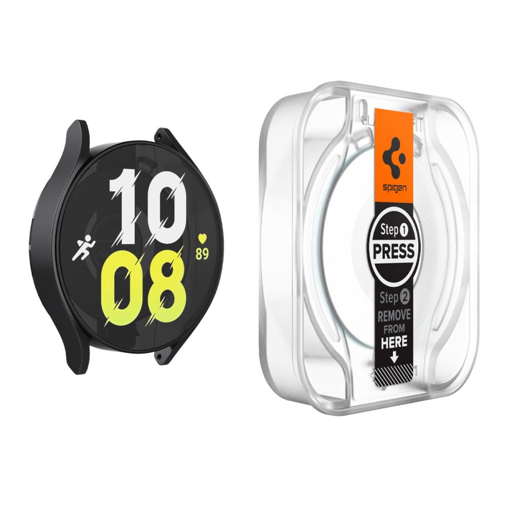 VERRE TREMPE SPIGEN GLAS.TR "EZ-FIT" 2-PACK GALAXY WATCH 6 (44 MM) TRANSPARENT