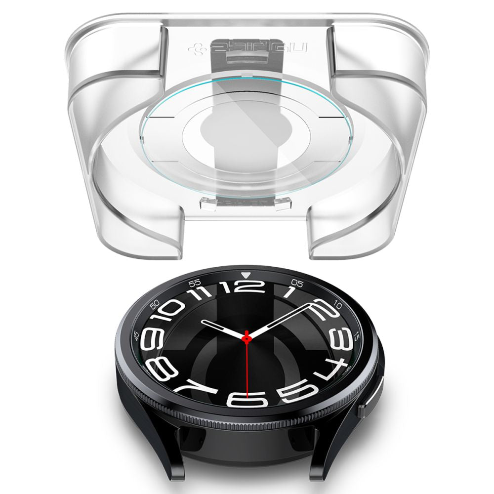 VERRE TREMPE SPIGEN GLAS.TR "EZ-FIT" 2-PACK GALAXY WATCH 6 CLASSIC (43 MM) TRANSPARENT