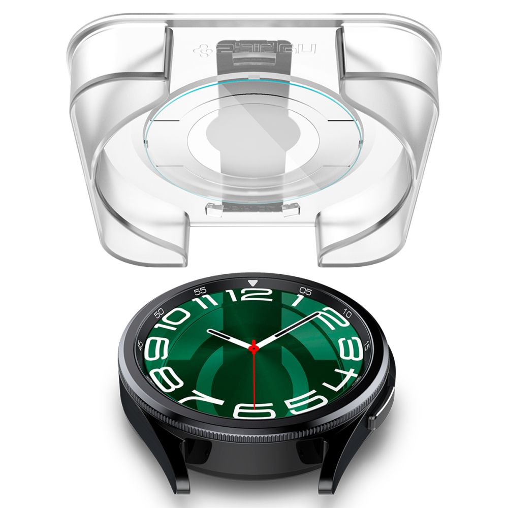 VERRE TREMPE SPIGEN GLAS.TR "EZ-FIT" 2-PACK GALAXY WATCH 6 CLASSIC (47 MM) TRANSPARENT