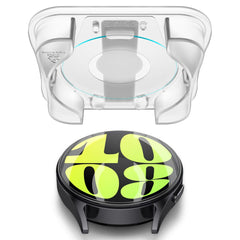 2X VERRE TEMPERÉ POUR GALAXY WATCH 7 (40 MM) SPIGEN GLAS.TR "EZ-FIT" 2-PACK TRANSPARENT