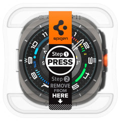 VERRE TREMPE SPIGEN GLAS.TR "EZ-FIT" 2-PACK GALAXY WATCH ULTRA (47 MM) TRANSPARENT