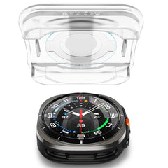 VERRE TREMPE SPIGEN GLAS.TR "EZ-FIT" 2-PACK GALAXY WATCH ULTRA (47 MM) TRANSPARENT