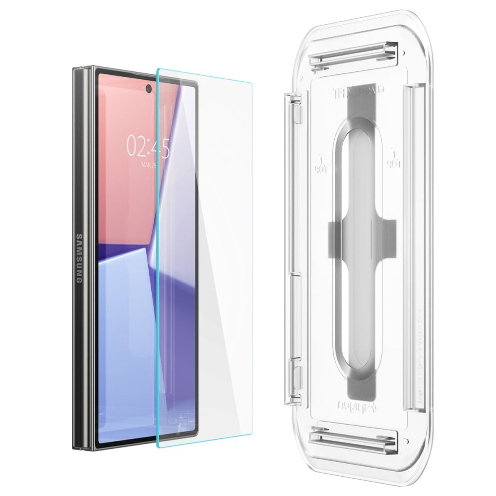 2X VERRE TEMPERÉ POUR SAMSUNG GALAXY Z FOLD 6 SPIGEN GLAS.TR "EZ FIT" 2-PACK TRANSPARENT