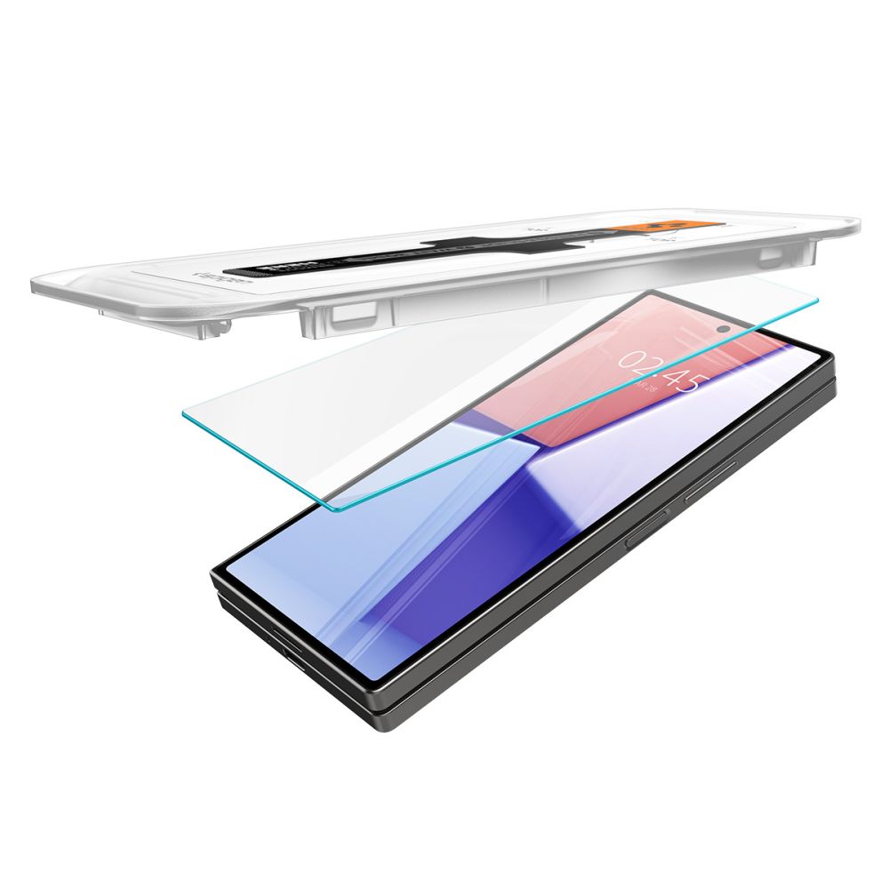 2X VERRE TEMPERÉ POUR SAMSUNG GALAXY Z FOLD 6 SPIGEN GLAS.TR "EZ FIT" 2-PACK TRANSPARENT