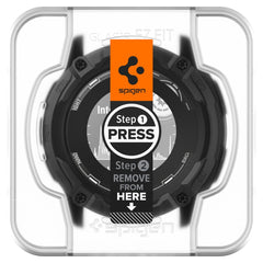 VERRE TREMPE POUR GARMIN INSTINCT 2X SOLAR SPIGEN GLAS.TR "EZ FIT" 2-PACK TRANSPARENT