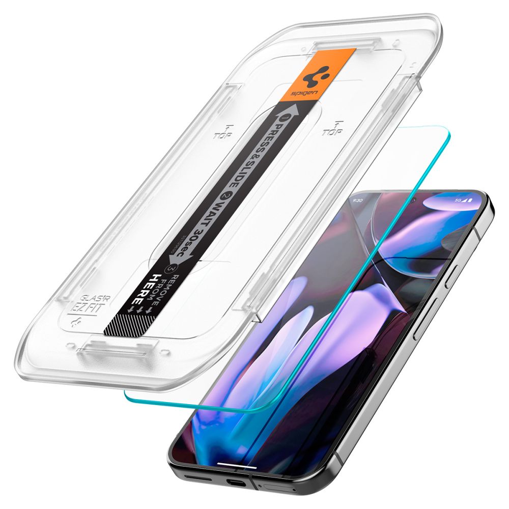 VERRE TREMPE SPIGEN GLAS.TR "EZ FIT" 2-PACK GOOGLE PIXEL 9 PRO XL TRANSPARENT