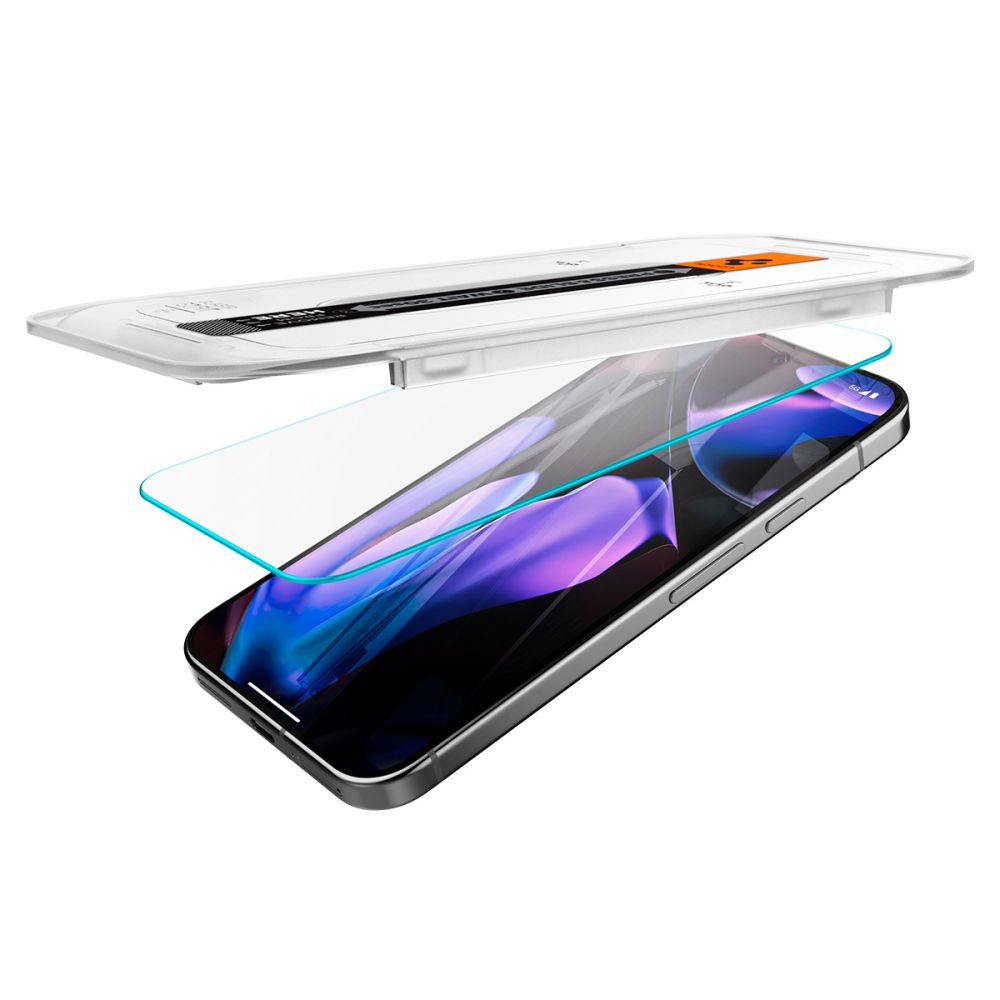 VERRE TREMPE SPIGEN GLAS.TR "EZ FIT" 2-PACK GOOGLE PIXEL 9 PRO XL TRANSPARENT