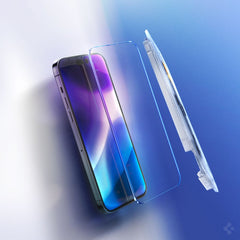 VERRE TREMPE SPIGEN GLAS.TR "EZ FIT" 2-PACK IPHONE 14 PRO MAX TRANSPARENT