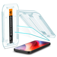 2X VERRE TEMPERÉ SPIGEN GLAS.TR "EZ FIT" 2-PACK IPHONE 16 PRO TRANSPARENT
