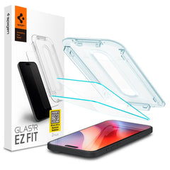 2X VERRE TEMPERÉ SPIGEN GLAS.TR "EZ FIT" 2-PACK IPHONE 16 PRO TRANSPARENT