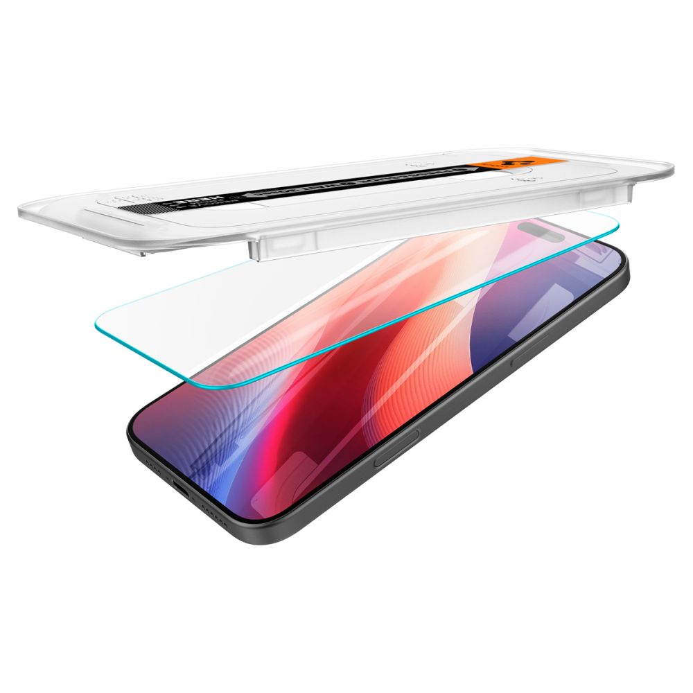 VERRE TREMPE SPIGEN GLAS.TR "EZ FIT" 2-PACK IPHONE 16 PRO MAX TRANSPARENT