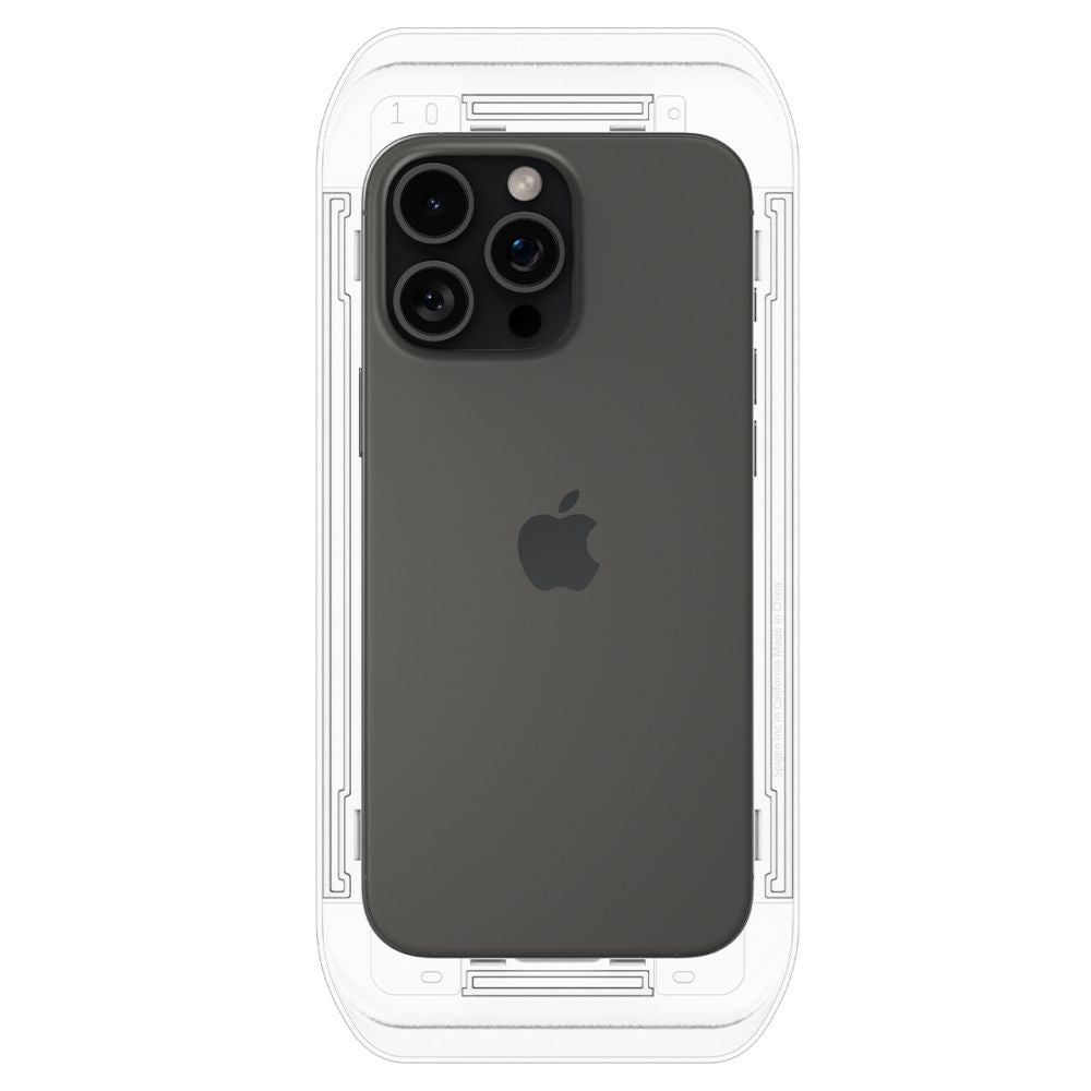 VERRE TREMPE SPIGEN GLAS.TR "EZ FIT" 2-PACK IPHONE 16 PRO MAX TRANSPARENT