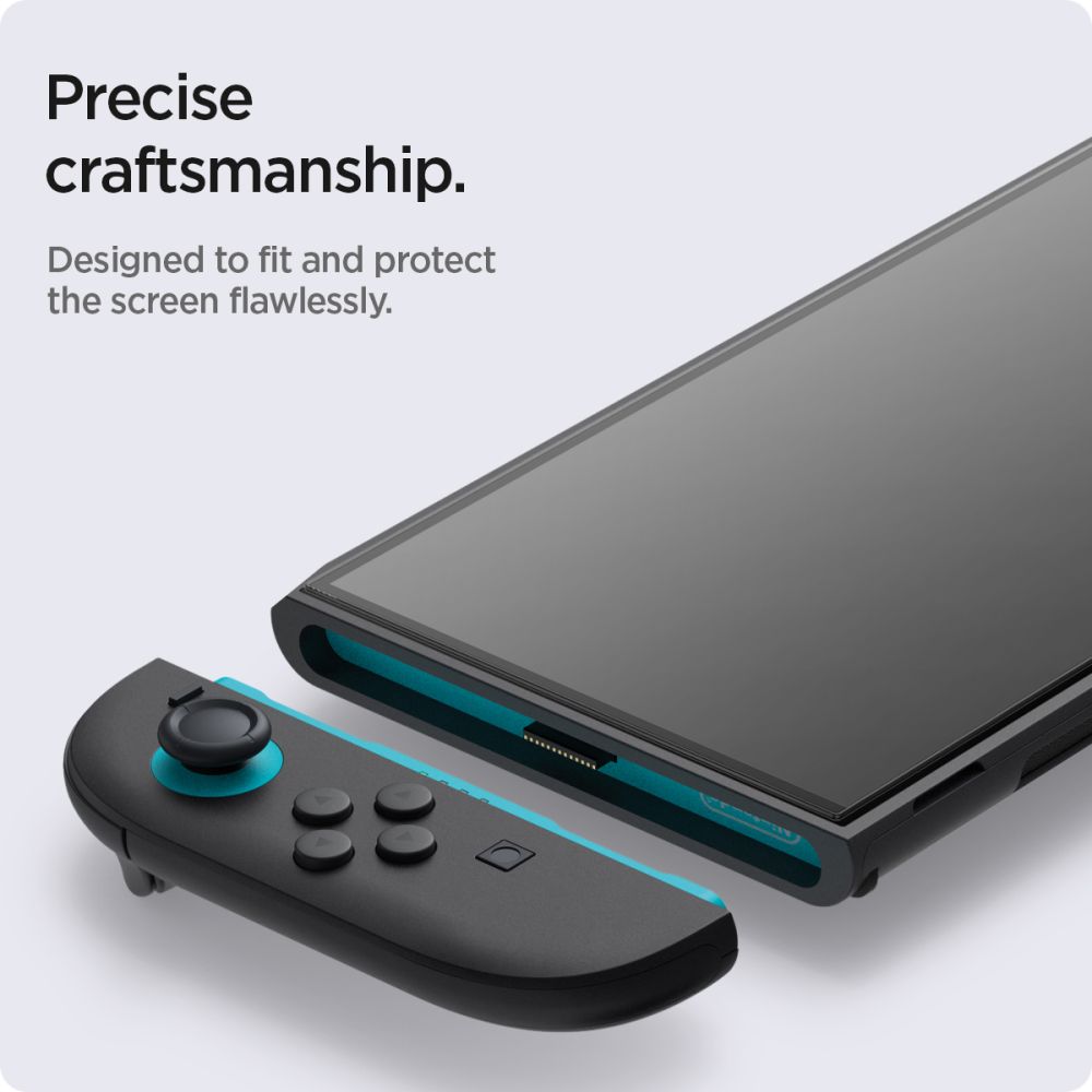 VERRE TREMPE SPIGEN GLAS.TR "EZ FIT" 2-PACK NINTENDO SWITCH 2 TRANSPARENT
