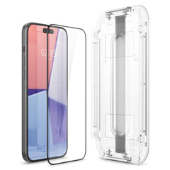 VERRE TREMPE SPIGEN GLAS.TR "EZ FIT" FC IPHONE 15 NOIR