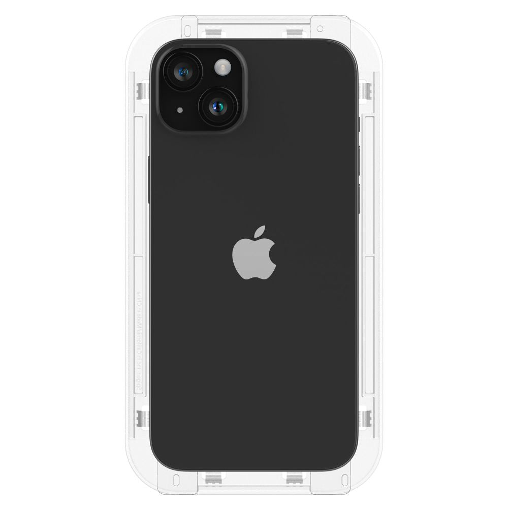 VERRE TREMPE SPIGEN GLAS.TR "EZ FIT" FC IPHONE 15 NOIR
