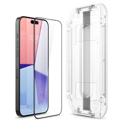 VERRE TREMPE SPIGEN GLAS.TR "EZ FIT" FC IPHONE 15 PRO MAX NOIR