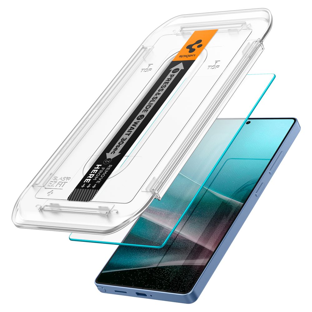 VERRE TREMPE SPIGEN GLAS.TR "EZ FIT" HD 2-PACK GALAXY S25 ULTRA CLARITY