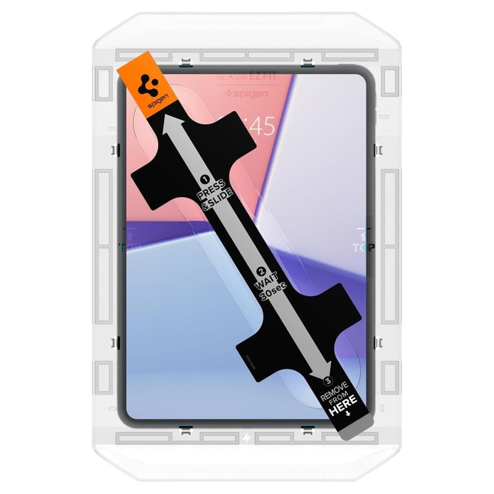 VERRE TREMPE POUR IPAD PRO 11 5 / 2024 SPIGEN GLAS.TR "EZ FIT" TRANSPARENT