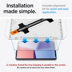VERRE TREMPE POUR IPAD PRO 13 7 / 2024 SPIGEN GLAS.TR "EZ FIT" TRANSPARENT
