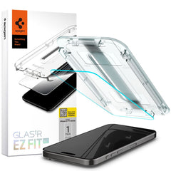 VERRE TREMPE SPIGEN GLAS.TR "EZ FIT" IPHONE 15 PRO TRANSPARENT