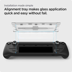 VERRE TREMPE SPIGEN GLAS.TR "EZ FIT" STEAM DECK / OLED TRANSPARENT