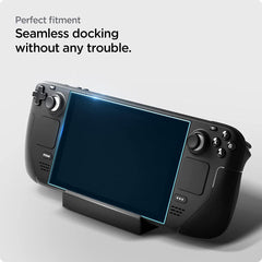 VERRE TREMPE SPIGEN GLAS.TR "EZ FIT" STEAM DECK / OLED TRANSPARENT