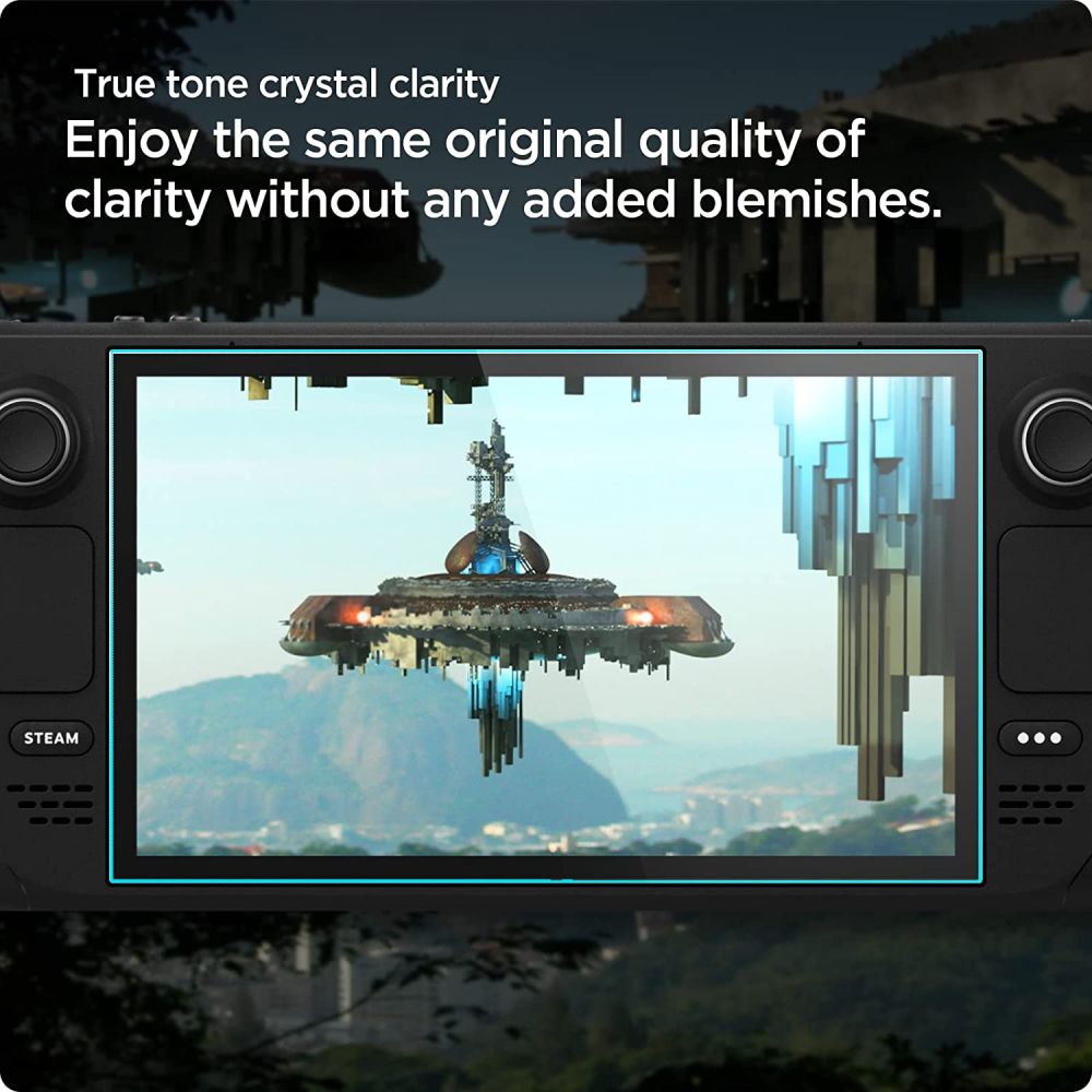 VERRE TREMPE SPIGEN GLAS.TR "EZ FIT" STEAM DECK / OLED TRANSPARENT