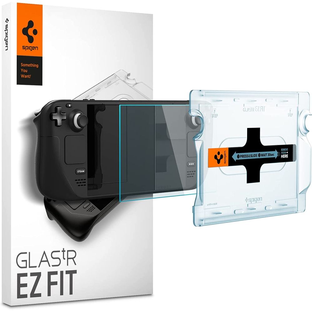 VERRE TREMPE SPIGEN GLAS.TR "EZ FIT" STEAM DECK / OLED TRANSPARENT