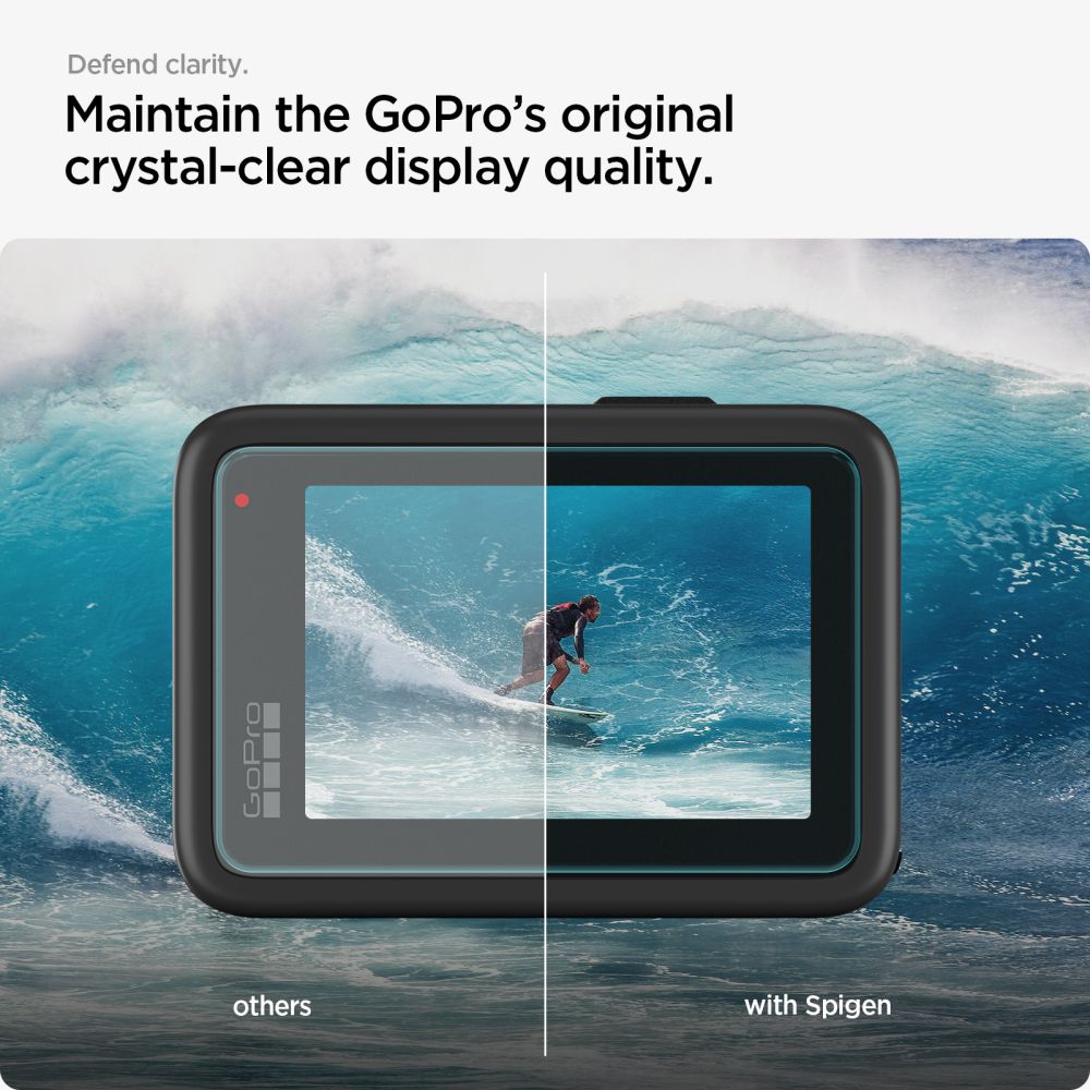 VERRE TREMPE SPIGEN GLAS.TR SLIM 2-SET GOPRO HERO 13 TRANSPARENT