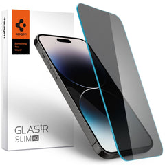 VERRE TREMPE SPIGEN GLAS.TR SLIM IPHONE 14 PRO MAX PRIVACY