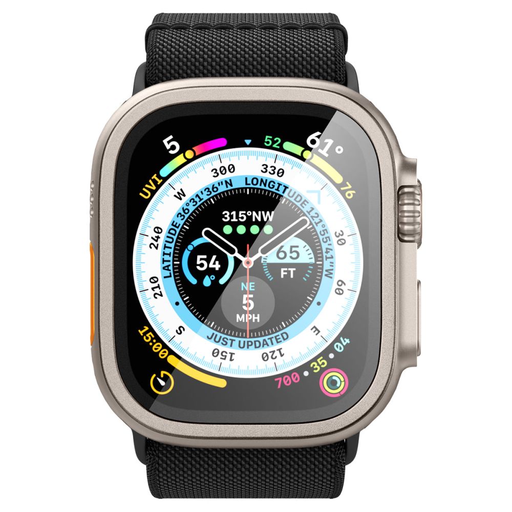 VERRE TREMPE SPIGEN GLAS.TR SLIM PRO POUR APPLE WATCH ULTRA 49 MM TITANE