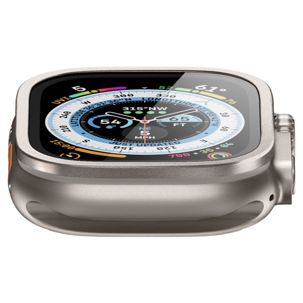 VERRE TREMPE SPIGEN GLAS.TR SLIM PRO POUR APPLE WATCH ULTRA 49 MM TITANE