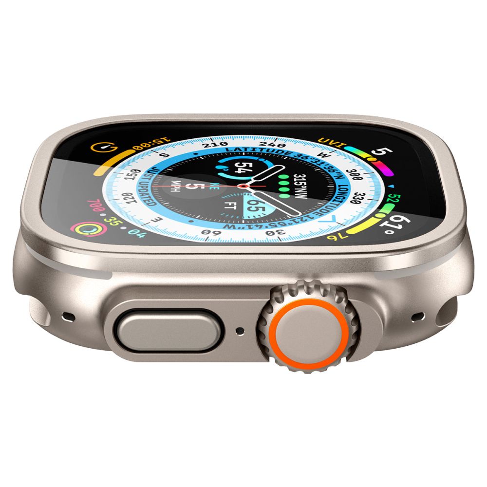VERRE TREMPE SPIGEN GLAS.TR SLIM PRO POUR APPLE WATCH ULTRA 49 MM TITANE