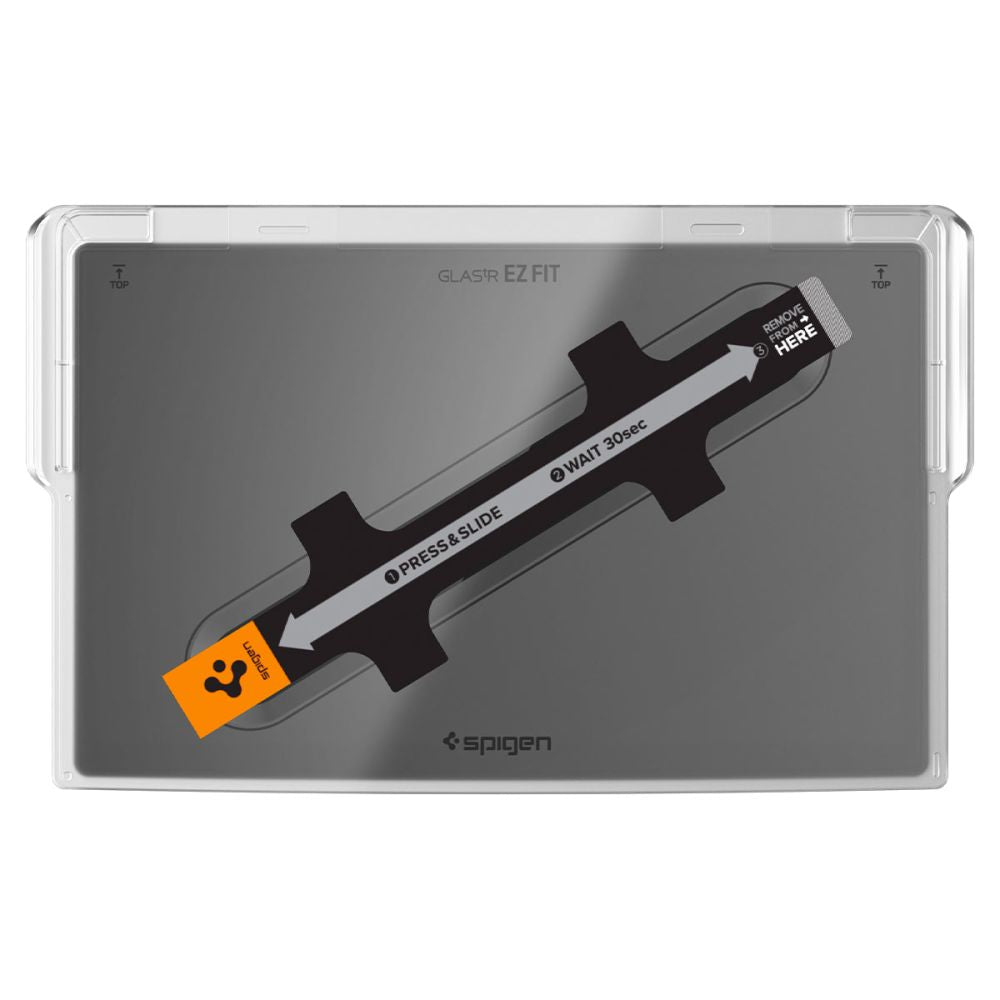 VERRE TEMPERÉ SPIGEN GLASS FC "EZ FIT" TESLA MODEL X 2022 / MODEL S 2021 NOIR