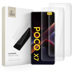 VERRE TEMPERÉ TECH-PROTECT GLASS UV+ 2-PACK XIAOMI REDMI NOTE 14 PRO 4G / 5G / 14 PRO+ PLUS 5G / POCO X7 5G TRANSPARENT